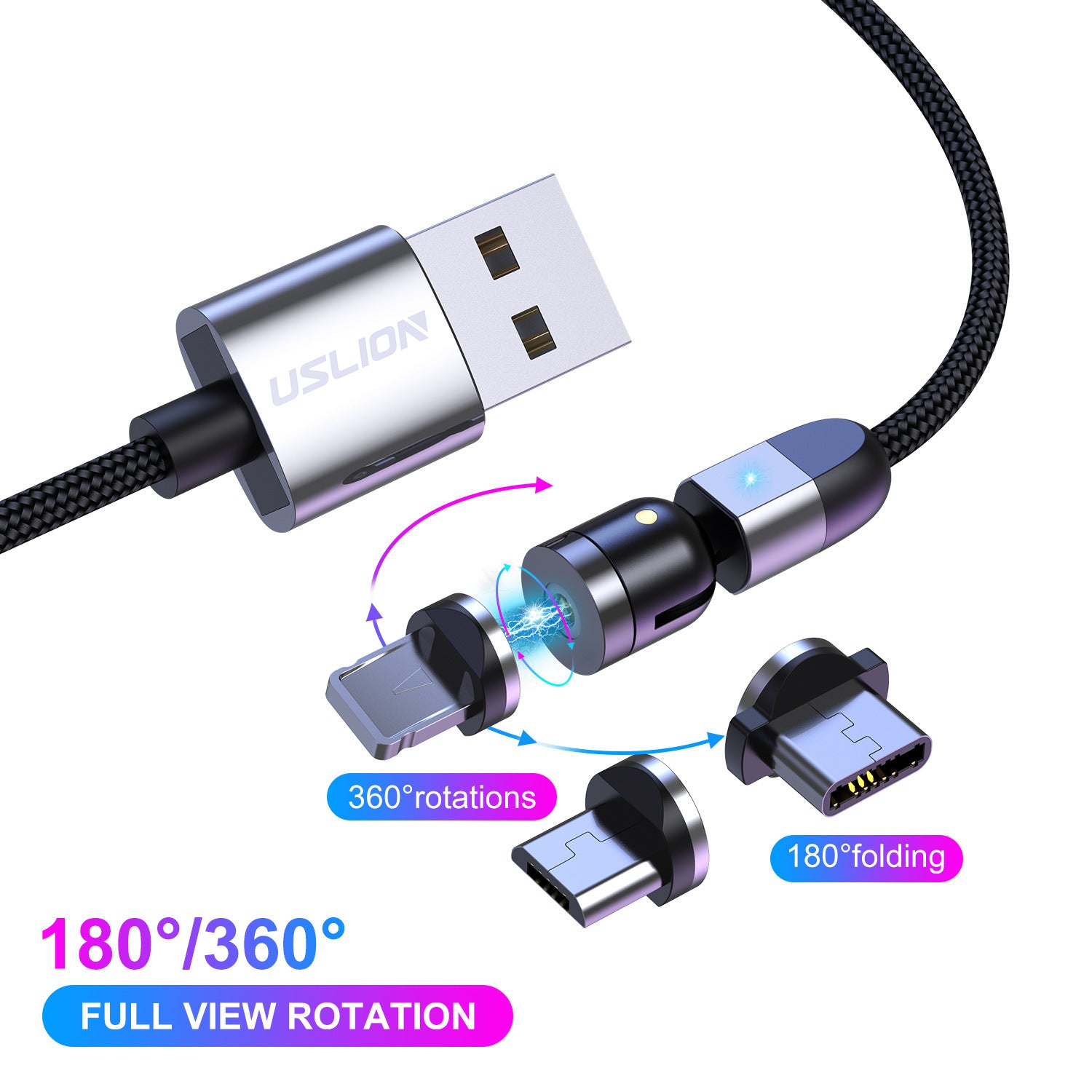 Magnetic data cable Magnetic data cable
